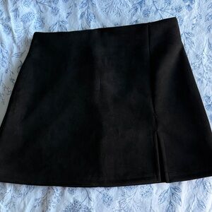 Altar'd State Classic Black Mini Skirt